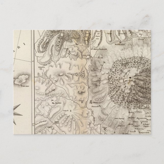 Carte Postale Mont Gibel, Etna (Devant)