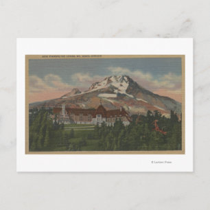 Carte Postale Mont Hood, Oregon - Vue du nouveau Timberline 2
