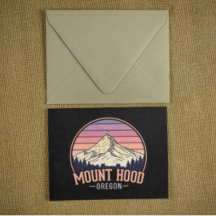 Carte Postale Mont Hood Rétro Oregon - Nature et Aventure