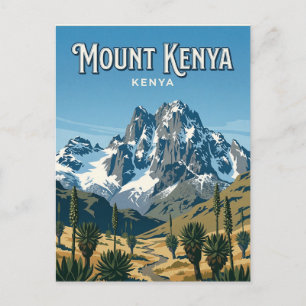 Carte Postale Mont Kenya, Nanyuki, Centre