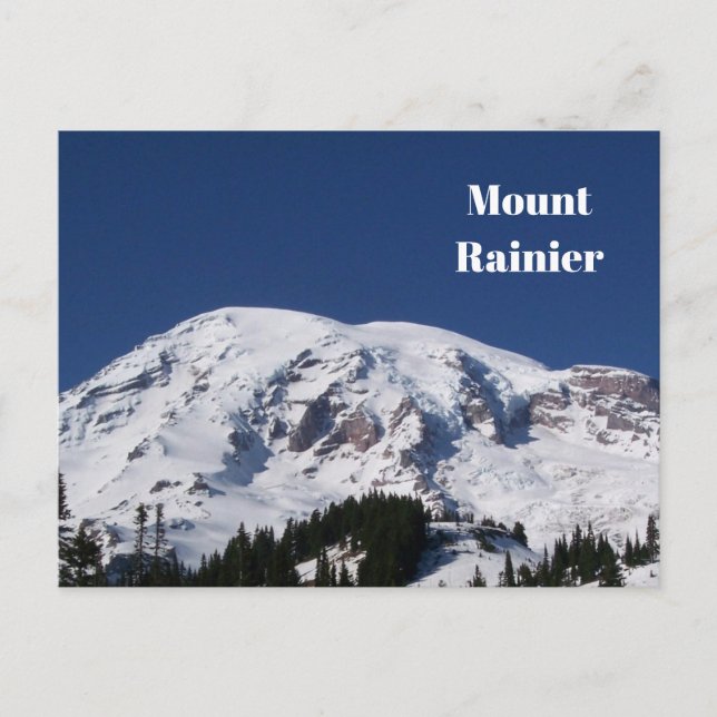 Carte postale Mont Rainier (Devant)