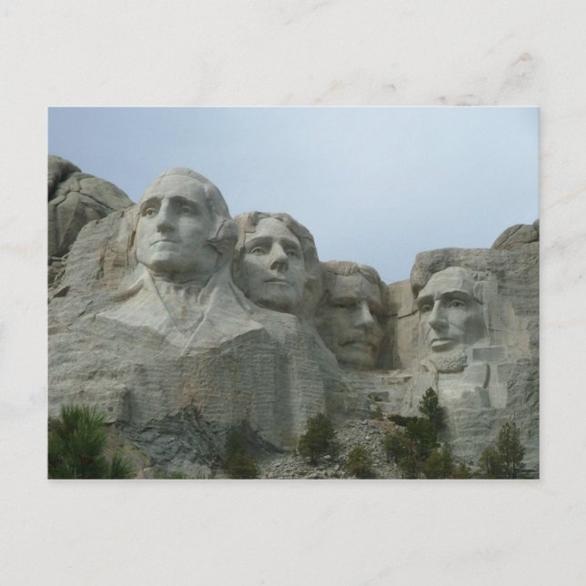 Carte Postale Mont Rushmore (Devant)