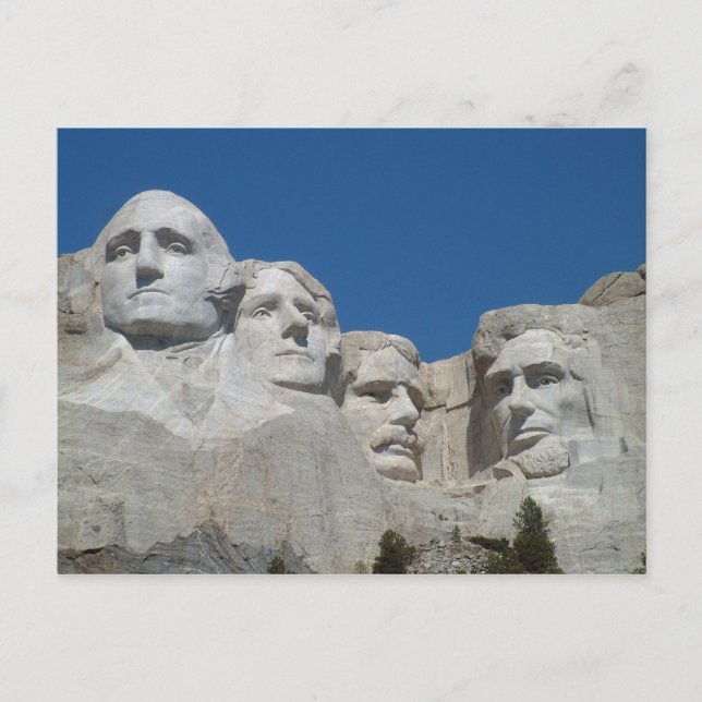 Carte Postale Mont Rushmore Poscard (Devant)