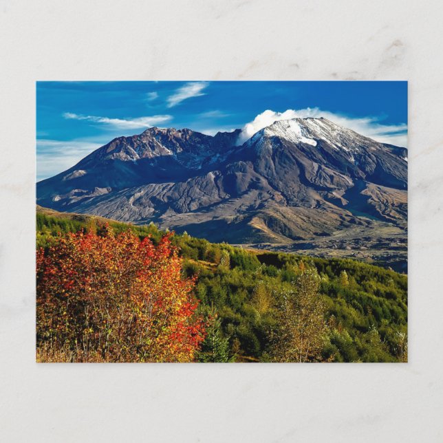 Carte Postale Mont Saint Helens, Washington (Devant)