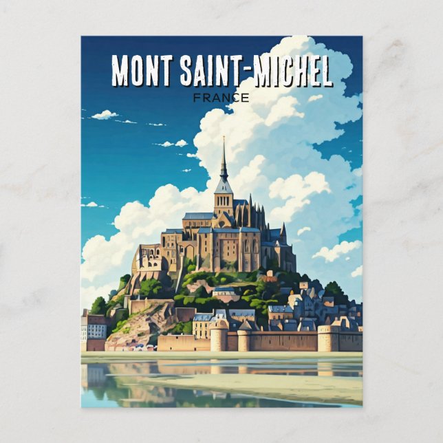 Carte Postale Mont Saint-Michel (Devant)