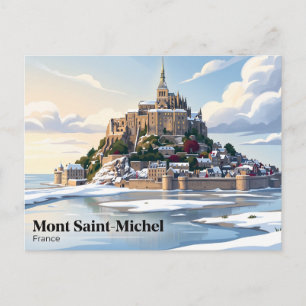 Carte Postale Mont Saint-Michel France