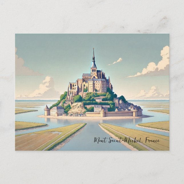 Carte Postale Mont Saint-Michel France Normandie (Devant)