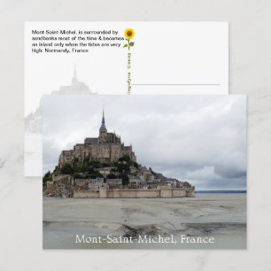 Carte Postale Mont-Saint-Michel, Normandie -