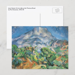 Carte Postale Mont Sainte Victoire Au-Dessus de Tholonet, Paul C