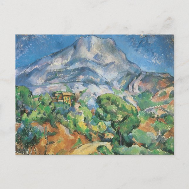 Carte Postale Mont Sainte Victoire Au-Dessus de Tholonet, Paul C (Devant)