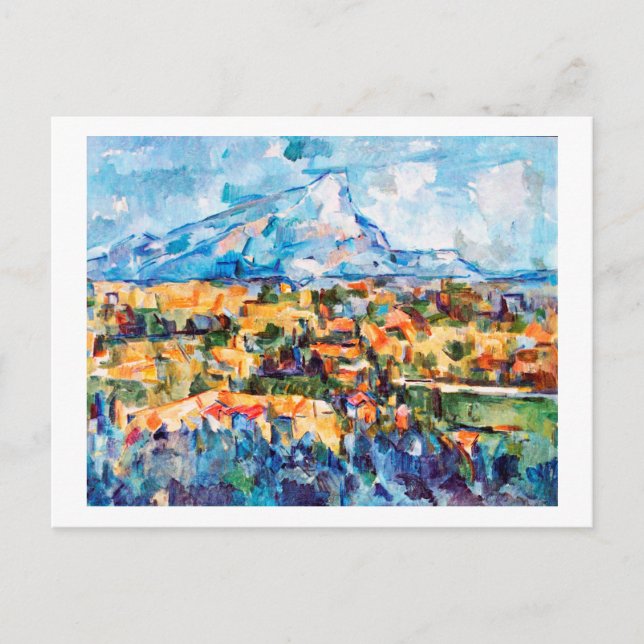 Carte Postale Mont Sainte-Victoire, Paul Cezanne (Devant)