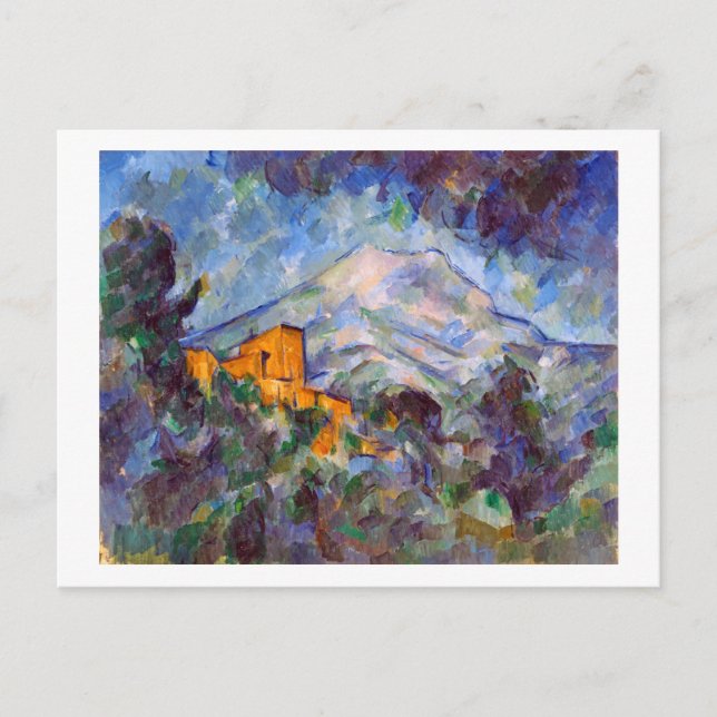 Carte Postale Mont Sainte-Victoire, Paul Cezanne (Devant)