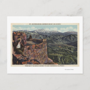 Carte Postale Mont San Bernardino, Rim O' The World Hwy
