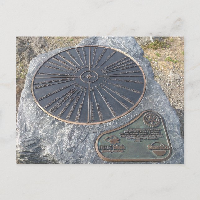 Carte Postale Mont Tolmie (Devant)