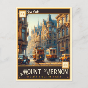 Carte Postale Mont Vernon, New York   VINTAGE