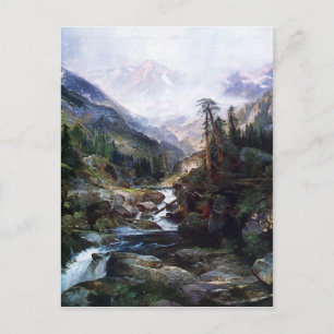 Carte Postale Montagne de la Sainte Croix par Thomas Moran