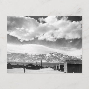 Carte Postale Montagnes à Manzanar, 1943