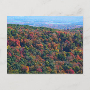 Carte Postale Montagnes Appalaches en automne