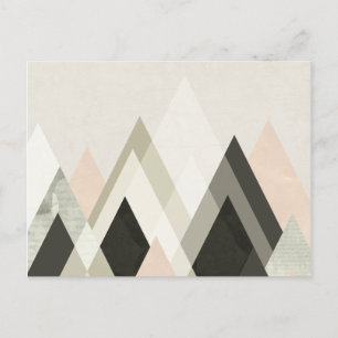 Carte Postale Montagnes au-delà Montagnes III