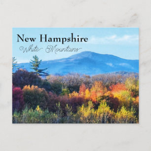 Carte Postale Montagnes blanches du New Hampshire