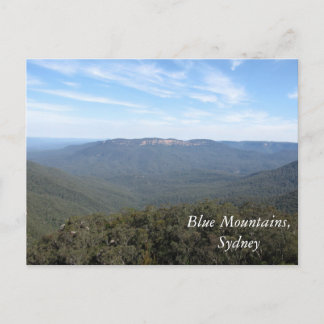 Carte Postale Montagnes bleues, Sydney