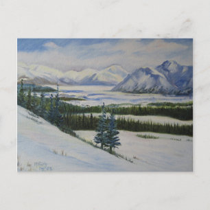 Carte Postale Montagnes de l'Alaska