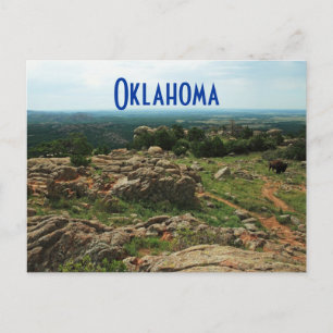 Carte Postale Montagnes de Wichita, Oklahoma