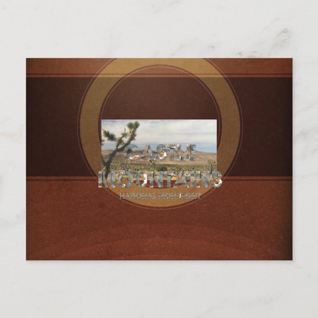 Carte Postale Montagnes du château ABH (Devant)