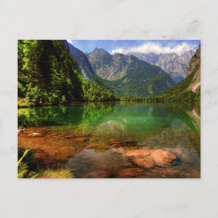 Carte Postale Montagnes du parc national Berchtesgaden, Allemagn