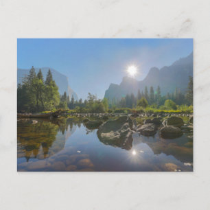 Carte Postale Montagnes El Capitan Yosemite Park, Californie