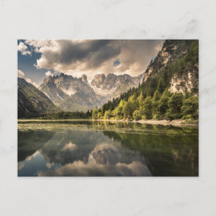 Carte Postale Montagnes   Lac Dürrensee, Dolomites, Italie