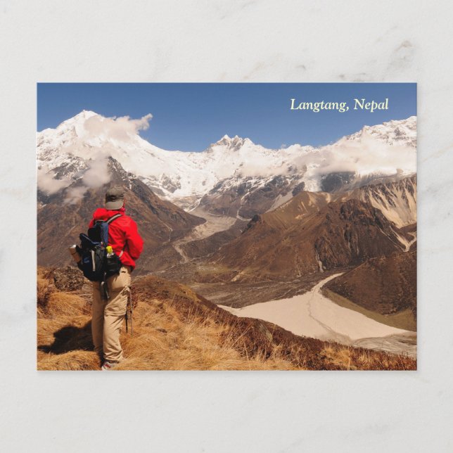 Carte Postale Montagnes Langtang (Devant)