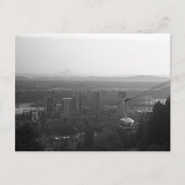 Carte postale Montagnes, Rivières et Tramways (Devant)