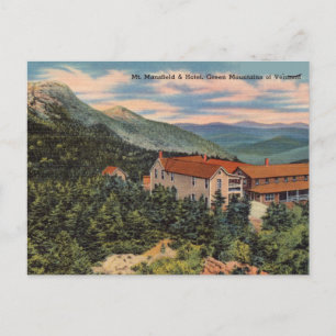 Carte Postale Montagnes vertes vintages du Vermont
