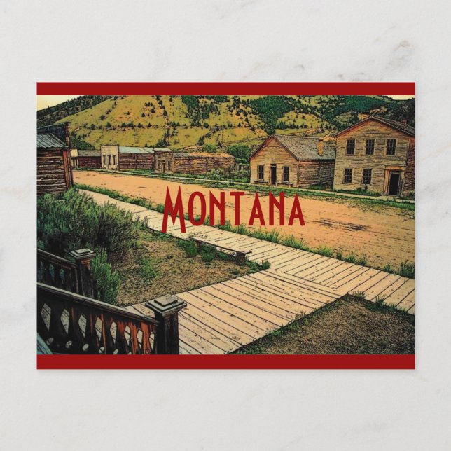 Carte postale Montana (Devant)