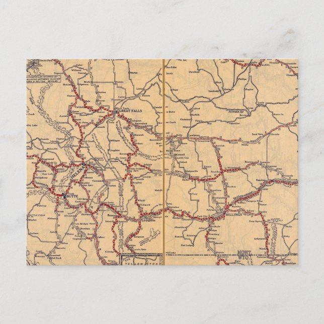 Carte Postale Montana 4 (Devant)