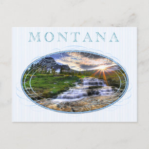 Carte Postale Montana State Postcard