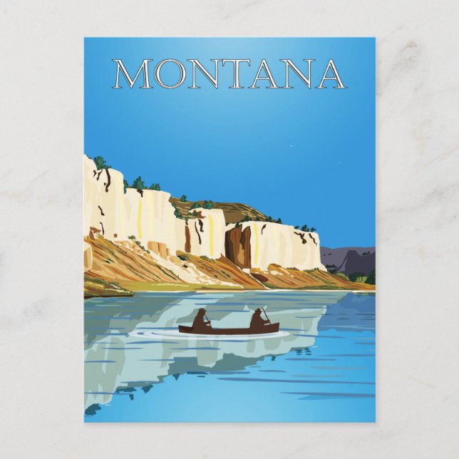 Carte postale Montana Travel (Devant)