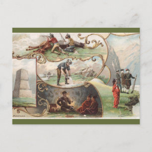 Carte Postale Montana vintage