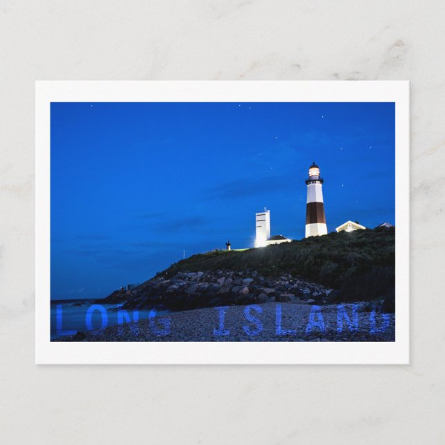 Carte Postale Montauk point Lighthouse (Devant)