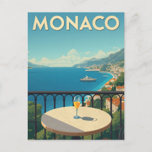 Carte Postale Monte Carlo : Là où la mer s'étincelle
