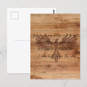 Carte Postale Montée de Phoenix Motivation