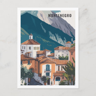 Carte Postale Monténégro Lieu de voyage célèbre