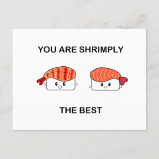 Carte Postale Monter le meilleur -suziethesushi
