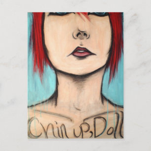 Carte Postale Monter, poupée