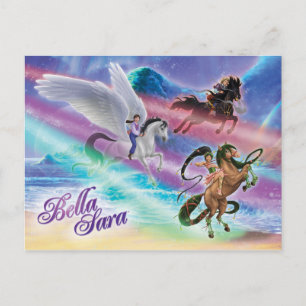 Carte Postale Monter sur Moonbeams