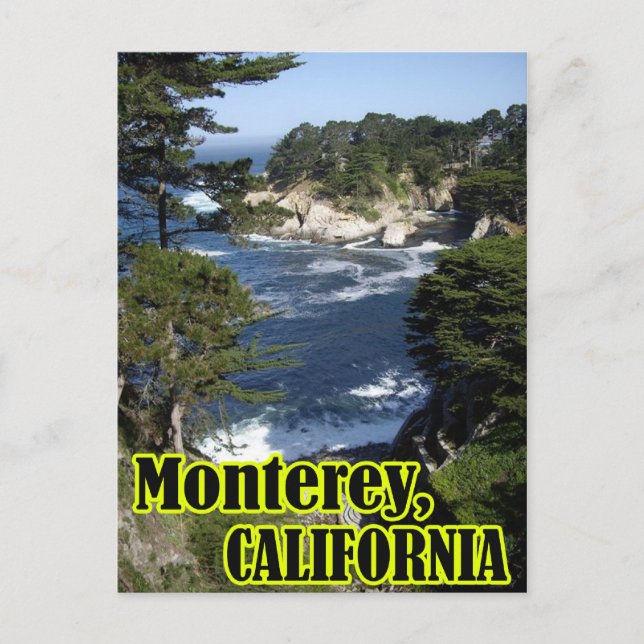 Carte Postale Monterey California — Postage (Devant)
