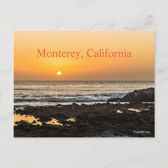 Carte Postale Monterey, Californie (Devant)