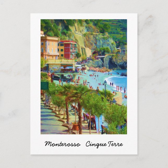 Carte Postale Monterosso, Cinque Terre, Italie (Devant)