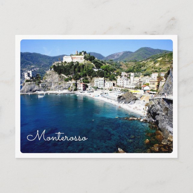 Carte Postale MONTEROSSO - Cinque Terre - Ligurie - Italie - (Devant)